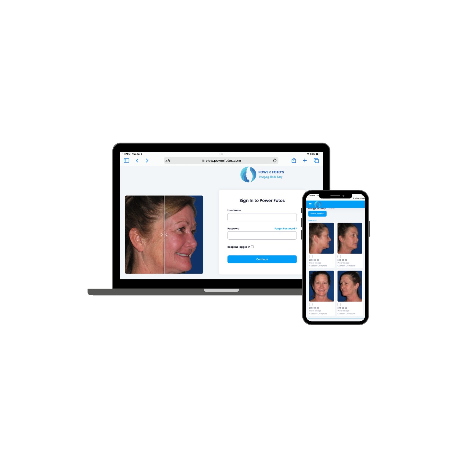 PowerFotos: Before and After Software