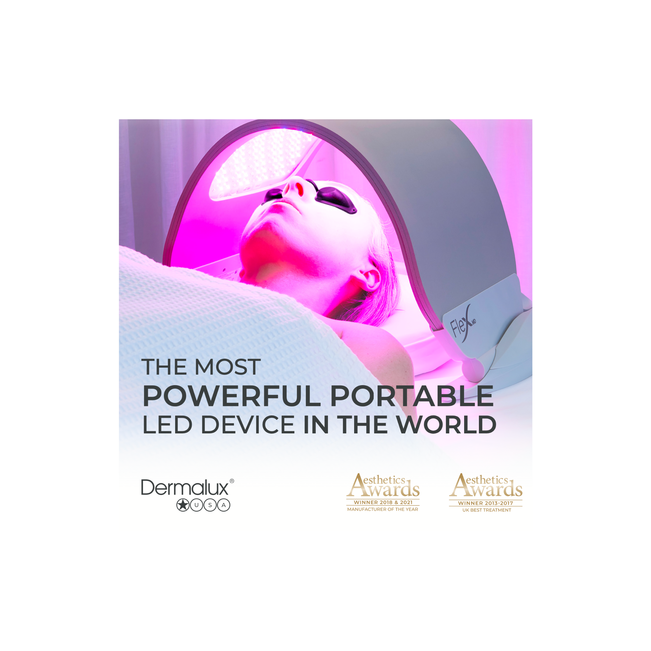 Dermalux Flex MD - Medical Grade LED Light Therapy Device