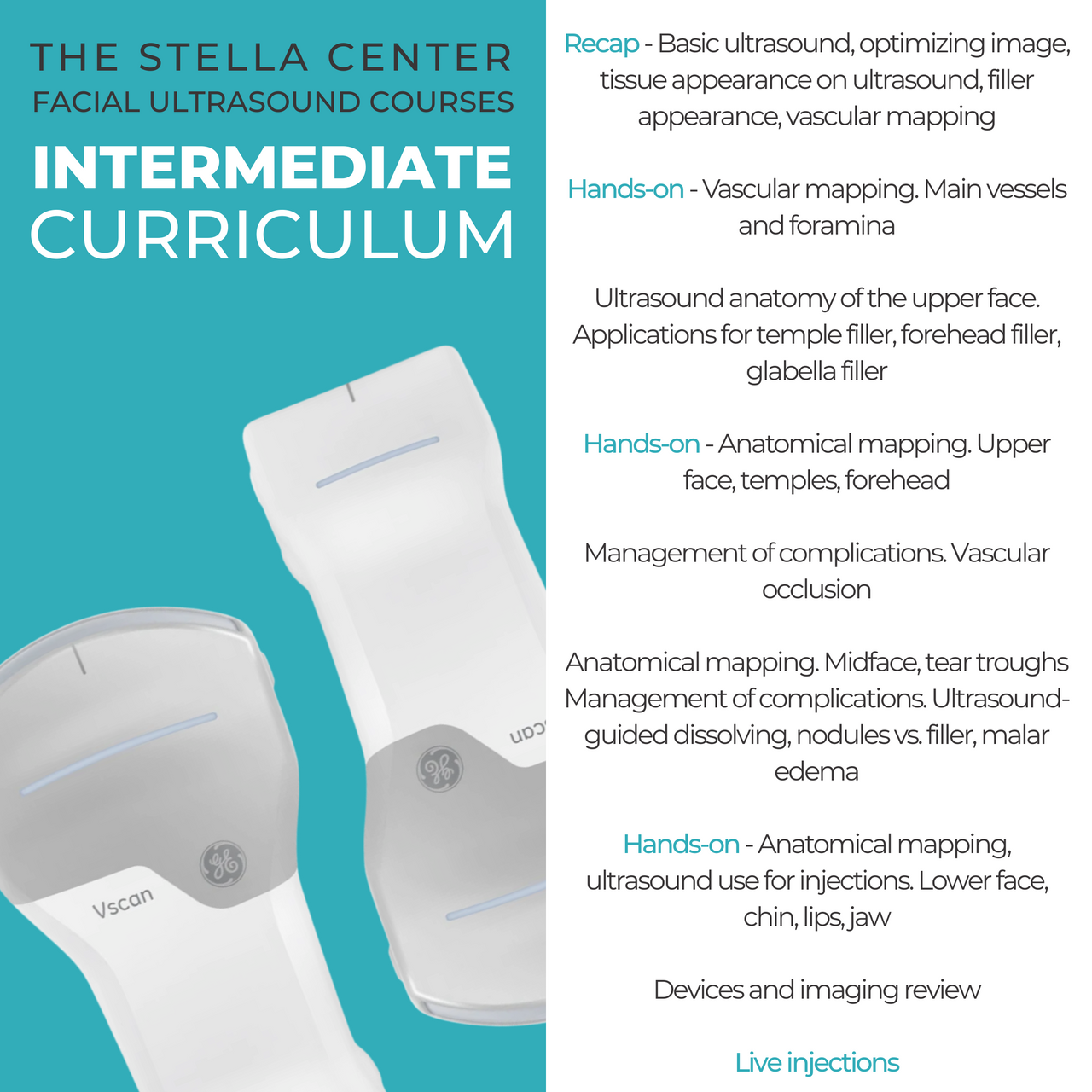 The Stella Center Facial Ultrasound Courses