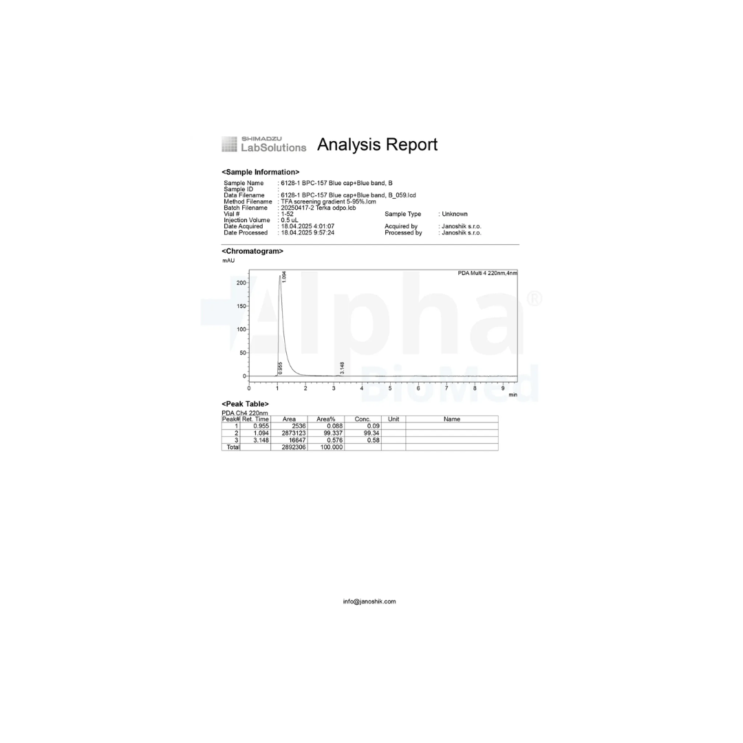 BPC-157 (5mg, 10mg, 20mg)