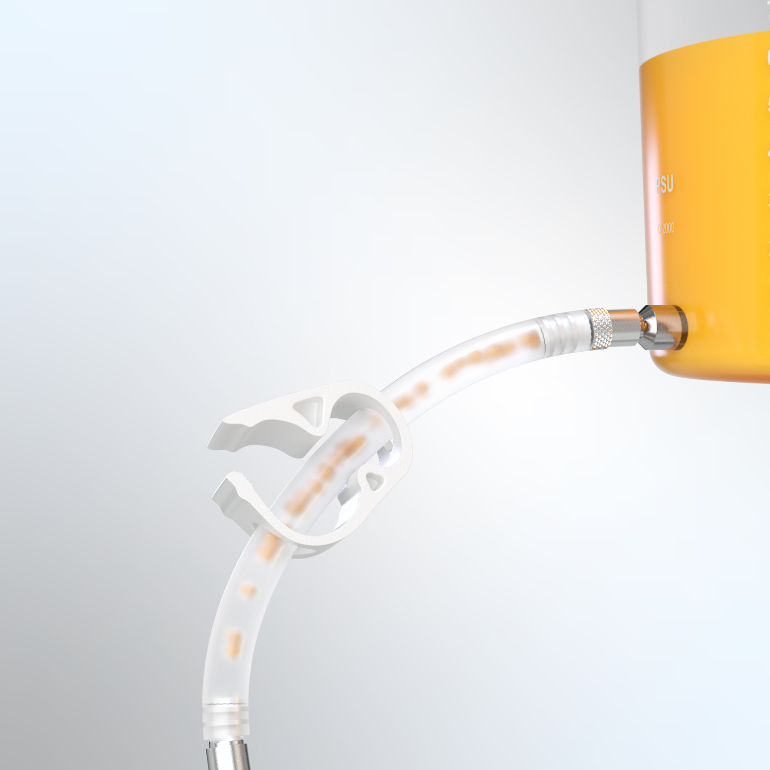 Lipo-Loop Infiltration Tubing Large Bore, Bag Spike, 12' Long - 20 Pack