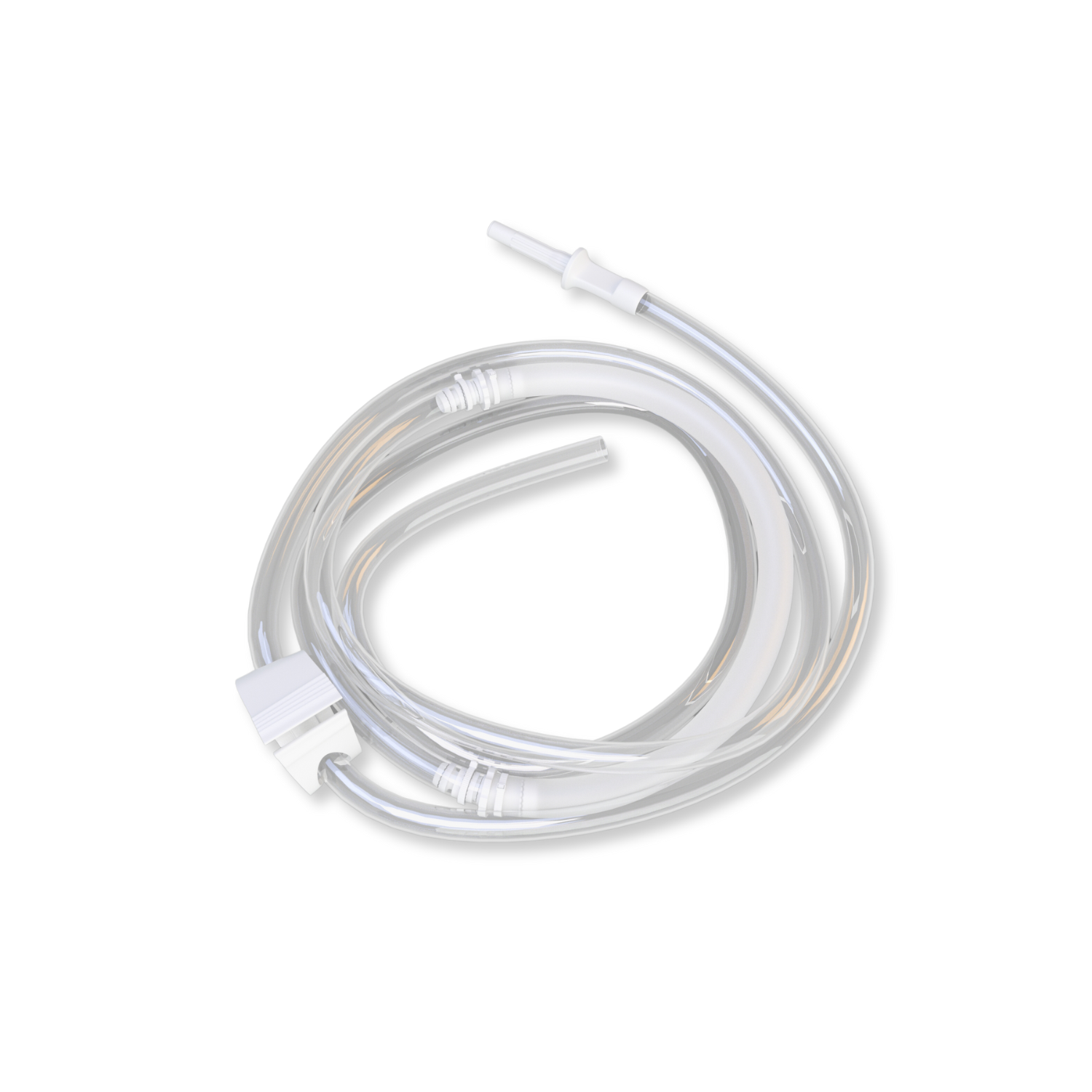 Lipo-Loop Infiltration Tubing Large Bore, Bag Spike, 12' Long - 20 Pack