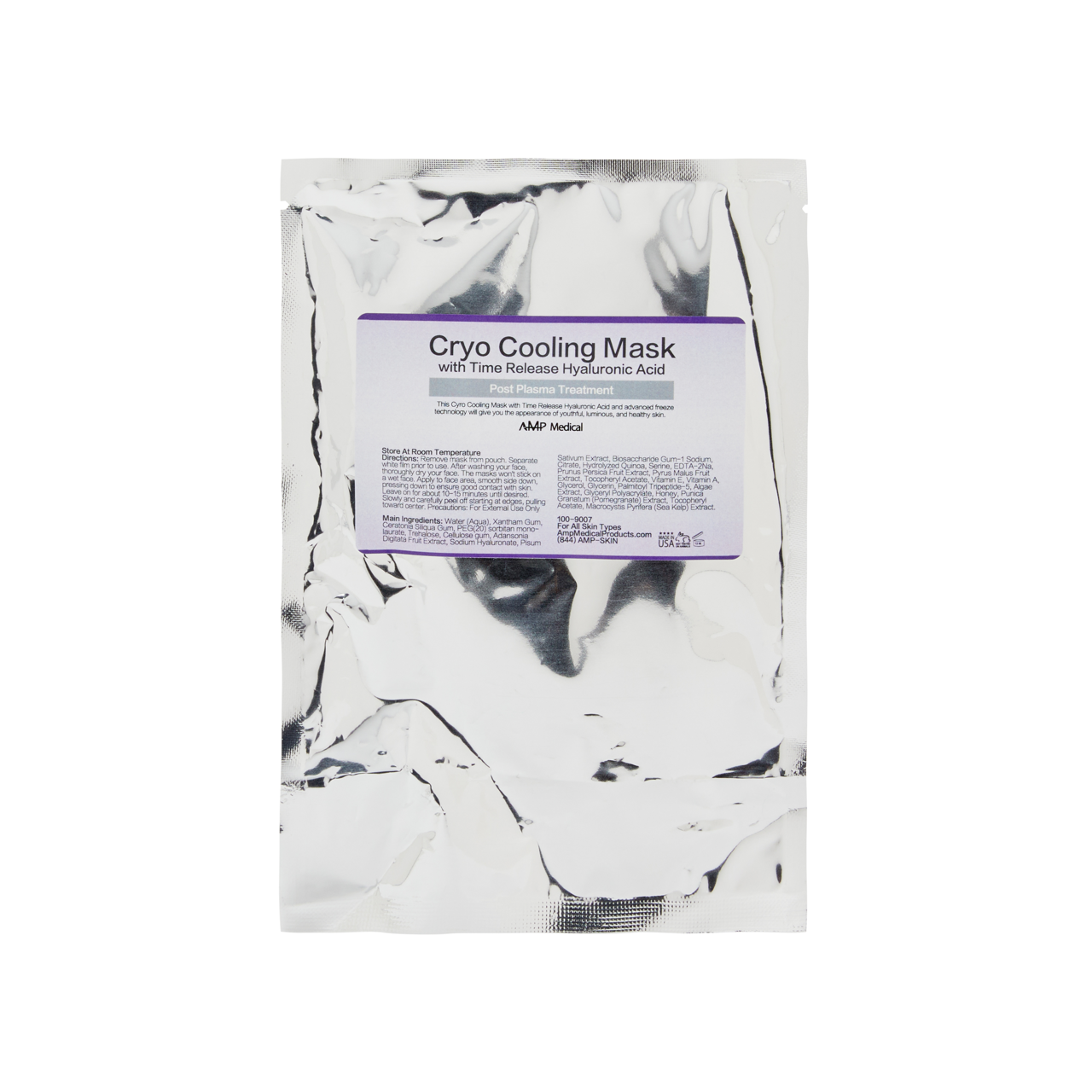 Includes 2 Cryo Cooling Masks