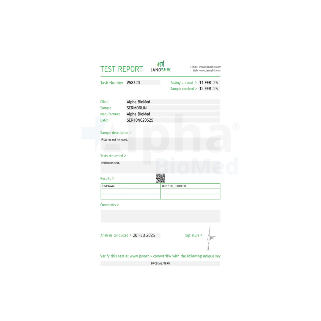 Sermorelin (5mg, 10mg)