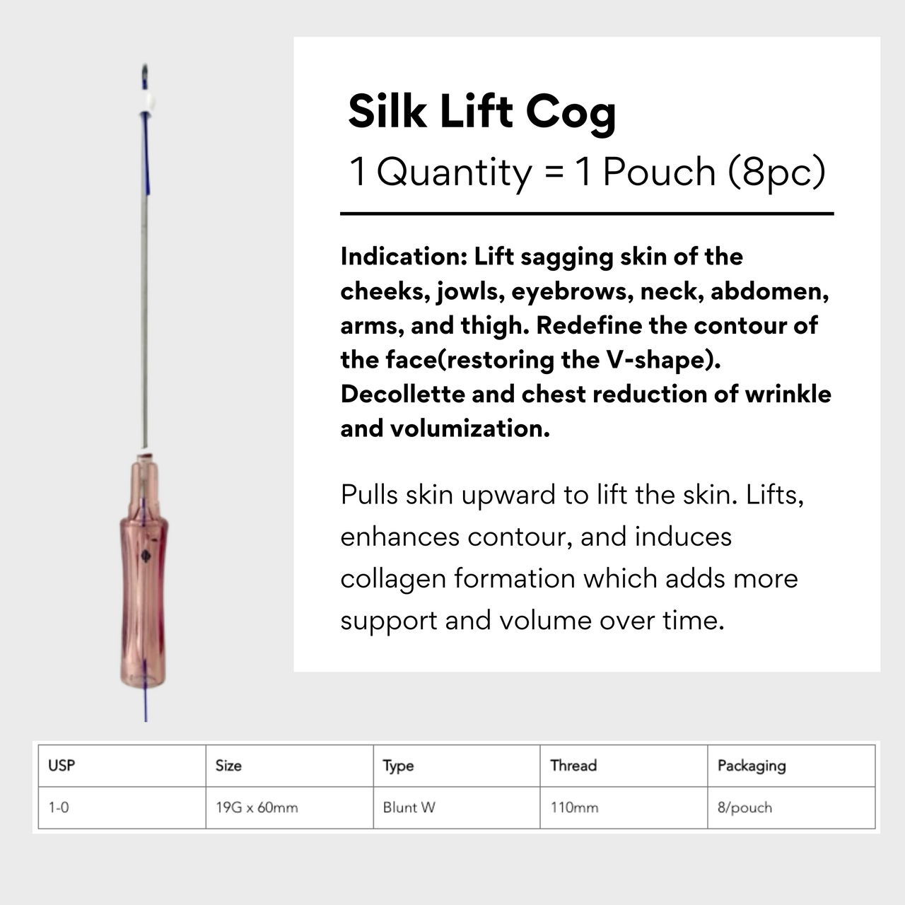 Silk Lift Cog Pouch